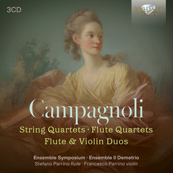 Ensemble Symposium Campagnoli Str Qrts Flute Qrts Flute & Vn Duos CD