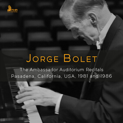 Jorge Bolet Jorge Bolet - Ambassador Auditorium Recitals CD