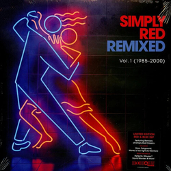 Simply Red Remixed Vol. 1 (1985-2000) Limited Red & Blue Limited Edition VINYL LP
