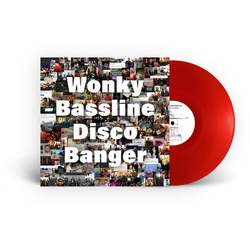 Red Rack'em Wonky Bassline Disco Banger Colored Red VINYL 12INCH