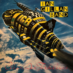 Ian Band Gillan Clear Air Turbulence Blue Clear Anniversary Edition VINYL LP