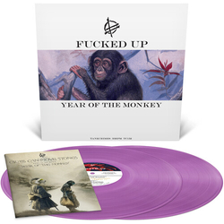 Fucked Up Year Of The Monkey Colored Violet Inc Booklet Limited Edition VINYL LP