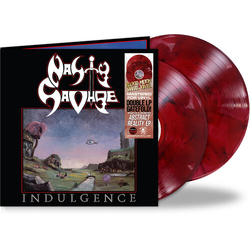 Nasty Savage Indulgence Abstract Reality Red Colored Limited Edition VINYL LP