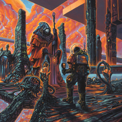 Cryptic Shift Overspace & Supertime (Colv) (Org) (Red) (Mrb) vinyl LP