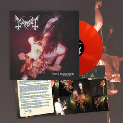 Mayhem Live In Bischofswerda (21St June 1997) Colored Red Inc Booklet Limited Edition VINYL LP