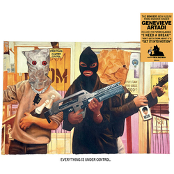 Genevieve Artadi Real Bad Man Everything Is Under Control. vinyl LP