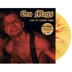 Cro-Mags Live At CBGB's 1985 Limited Splatter Colored Splatter Limited Edition VINYL LP