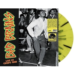Bad Brains Live At CBGB'S 1982 Limited Splatter Colored Splatter Limited Edition VINYL LP