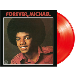 Michael Jackson Forever, Michael Clear Red Vinyl Japan Import Clear VINYL LP