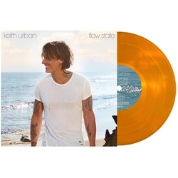 Keith Urban Flow State Colored Orange VINYL LP