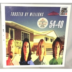 54-40 Trusted By Millions Limited Translucent Yellow Colored Limited Edition VINYL LP