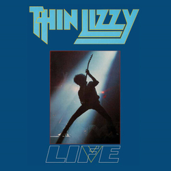 Thin Lizzy Life Live Double Album Aqua Colored Turquoise Anniversary Edition Limited Edition VINYL LP