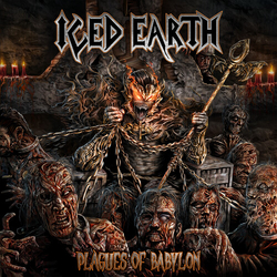 Iced Earth Plagues of Babylon Colored Red Limited Edition VINYL LP