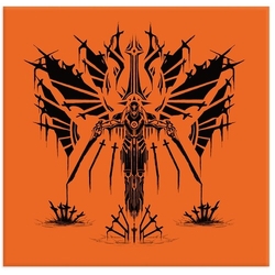 Ultrakill Act 2 Imperfect Hatred O.S.T. Ultrakill Act 2 Imperfect Hatred Black Colored Orange VINYL LP