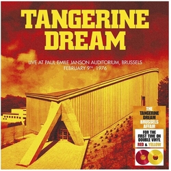 Tangerine Dream Brussels 1976 Red/Yellow Colored Limited Edition VINYL LP
