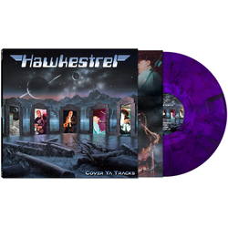 Hawkestrel Cover Ya Tracks Colored Marble Purple Limited Edition VINYL LP
