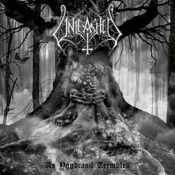 Unleashed As Yggdrasil Trembles Black Colored White Limited Edition VINYL LP