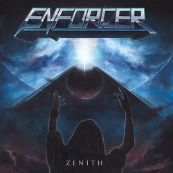 Enforcer Zenith Black Blue Clear Splatter Limited Edition VINYL LP
