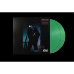Post Malone Hollywood's Bleeding Clear Green VINYL LP