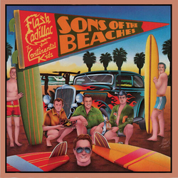 Flash Cadillac Continental Kids Sons Of The Beaches Colored With Bonus Track Limited Edition VINYL LP