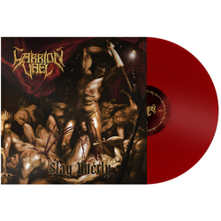 Carrion Vael Slay Utterly Colored Red VINYL LP