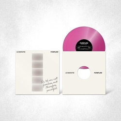 Le Sserafim 2nd Studio Album 'PUREFLOW' pt.1 Vinyl [Hot Pink Glitter ver.] Colored VINYL LP