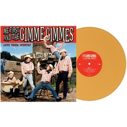 Me First & the Gimme Gimmes Love Their Country Mustard Yellow Colored VINYL LP