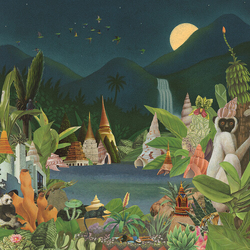 Monster Rally Echoes of the Emerald Sands Colored VINYL LP