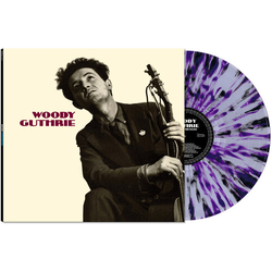 Woody Guthrie This Machine Kills Fascists Black Clear Purple Splatter Limited Edition VINYL LP