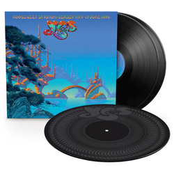Yes Roosevelt Stadium Jersey City Nj 17 June 1976 Live vinyl LP