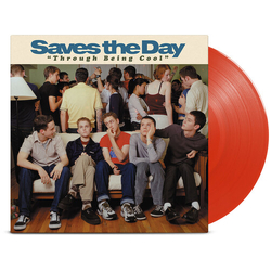 Saves the Day Through Being Cool Colored Red VINYL LP