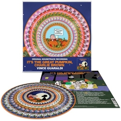 SoundTrack It's The Great Pumpkin Charlie Brown Lp Zoetrope Picture Disc 45Rpm VINYL LP