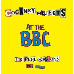 Cockney Rejects Live At The Bbc - Claret & Blue Splatter Vinyl vinyl LP