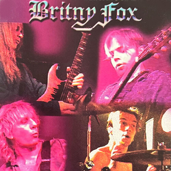 Britny Fox Long Way To Live Clear Red Limited Edition VINYL LP
