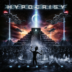 Hypocrisy Worship Blue Clear VINYL LP