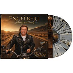 Engelbert Humperdinck Faithfully Black Clear Gold Splatter White Limited Edition VINYL LP