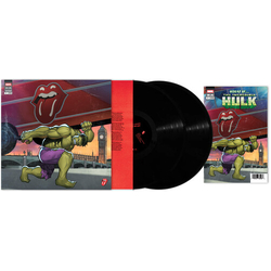 Rolling Stones Foreign Tongues + Marvel Comic Book HULK Limited Edition VINYL LP