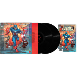 Rolling Stones Foreign Tongues + Marvel Comic - Captain America vinyl LP