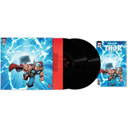 Rolling Stones Foreign Tongues + Marvel Comic Book THOR Limited Edition VINYL LP