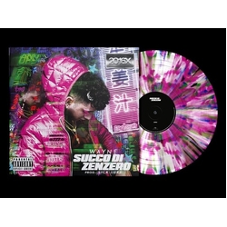 Dark Polo Gang Succo Di Zenzero Crystal Splatter VINYL LP