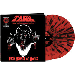 Tank Filth Hounds Of Hades Black Colored Red Splatter Limited Edition VINYL LP