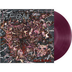 Deathgrave Hell Is Evil Colored Purple Limited Edition VINYL LP