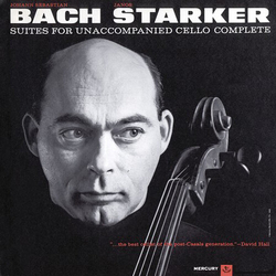 Janos Starker Bach 6 Solo Cello Suites 180Gm Lp VINYL LP