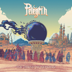 Pelegrin The Curse Of Nephtar Blue Burgundy Colored Yellow VINYL LP