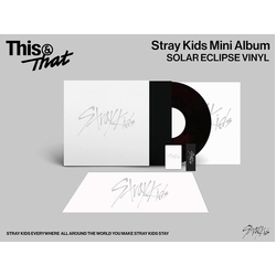 Stray Kids THIS & THAT [SOLAR ECLIPSE VINYL Limited Edition VINYL LP