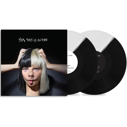 Sia This Is Acting 140Gm Lp Black Colored White With Bonus Tracks Anniversary Edition Limited Edition VINYL LP