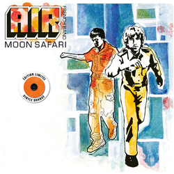 Air Moon Safari Colored Orange VINYL LP