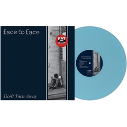 Face to Face Don't Turn Away Blue Colored VINYL LP