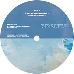 James Curd & Karizma I Know You vinyl 12