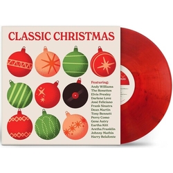 Various Artists Classic Christmas Colored Red VINYL LP